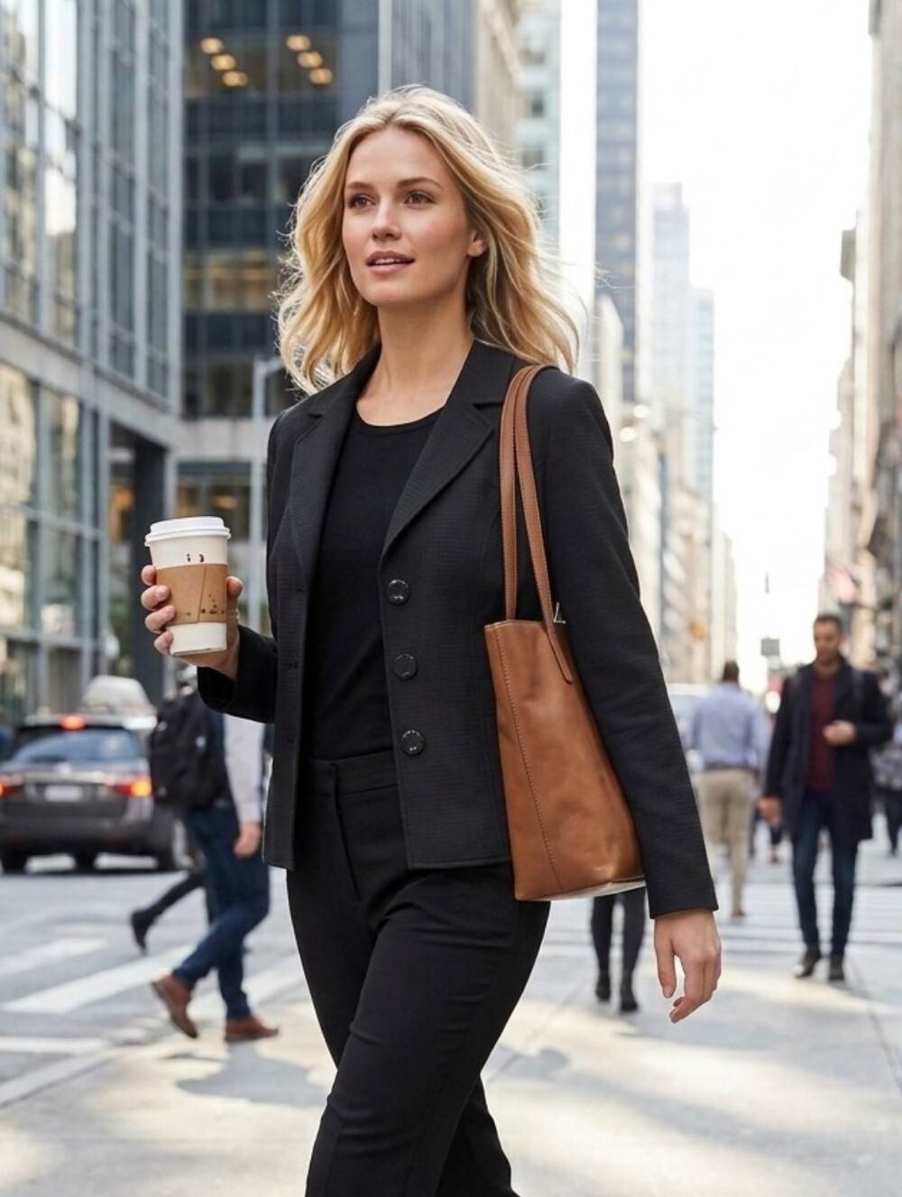 Laura Studio Classic Black Women's Blazer